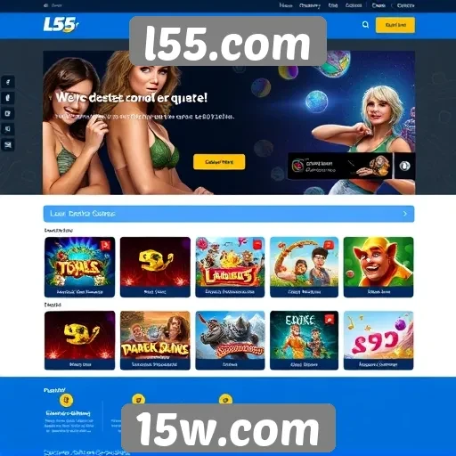 Acessibilidade e design do l55.com para jogadores iniciantes