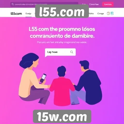 Impacto das comunidades online no crescimento do l55.com