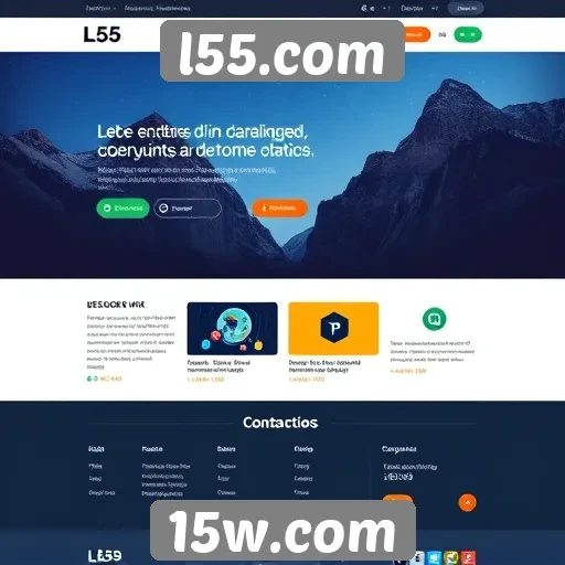 Avaliação da interface do usuário do site l55.com